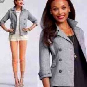 Cabi Shrunken Peacoat #393 Small